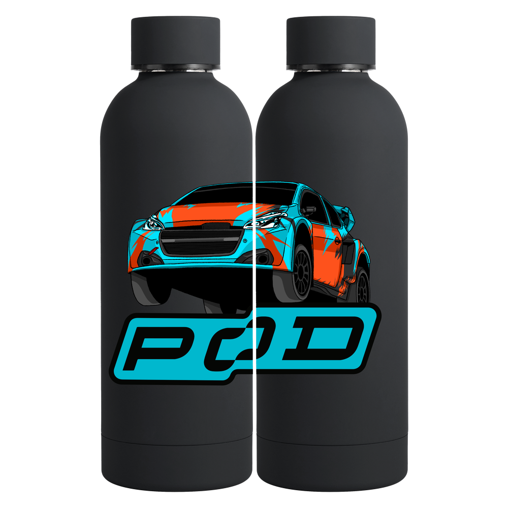 Soft Touch Double Walled Metal Bottle