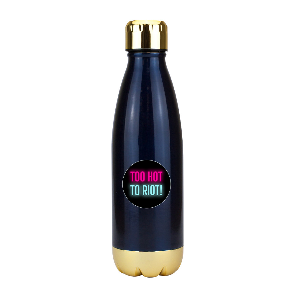 Vacuum Flask with Gold Trim - 500ml