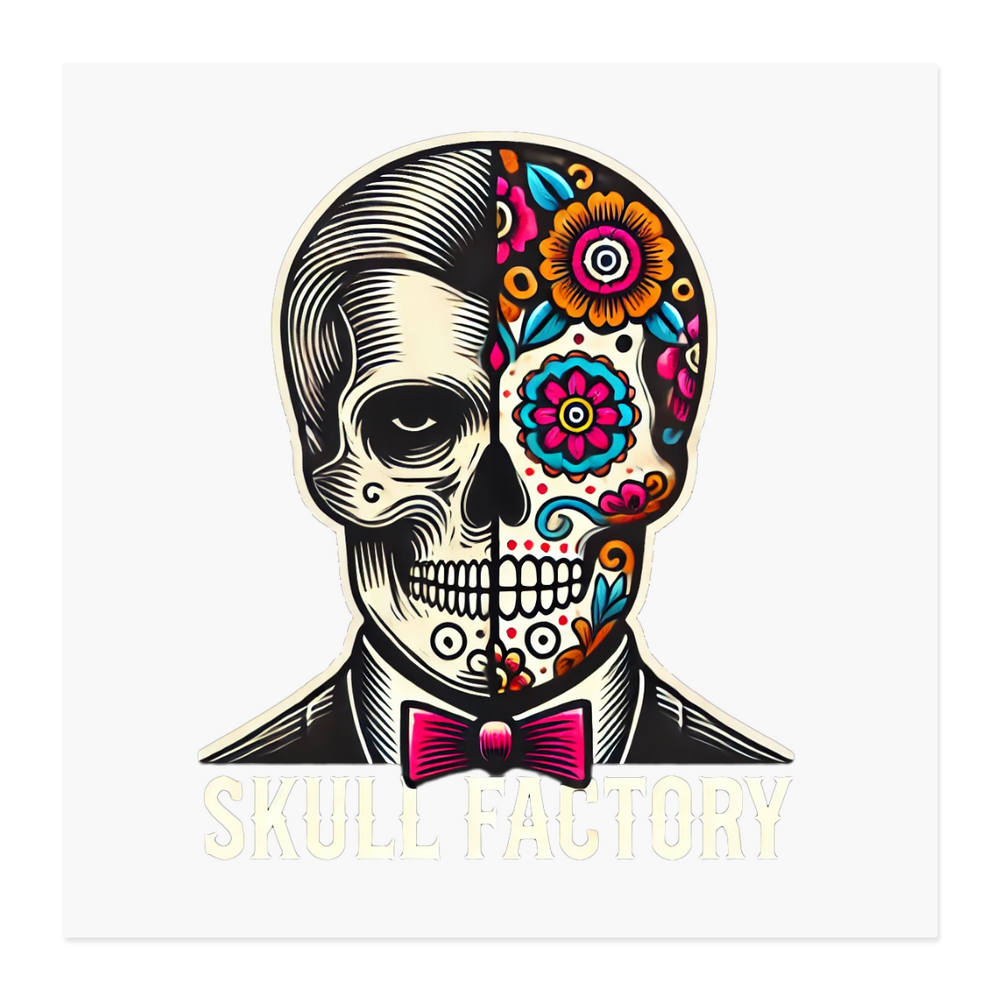 Skull Factory Photo Print - 12x12" Square