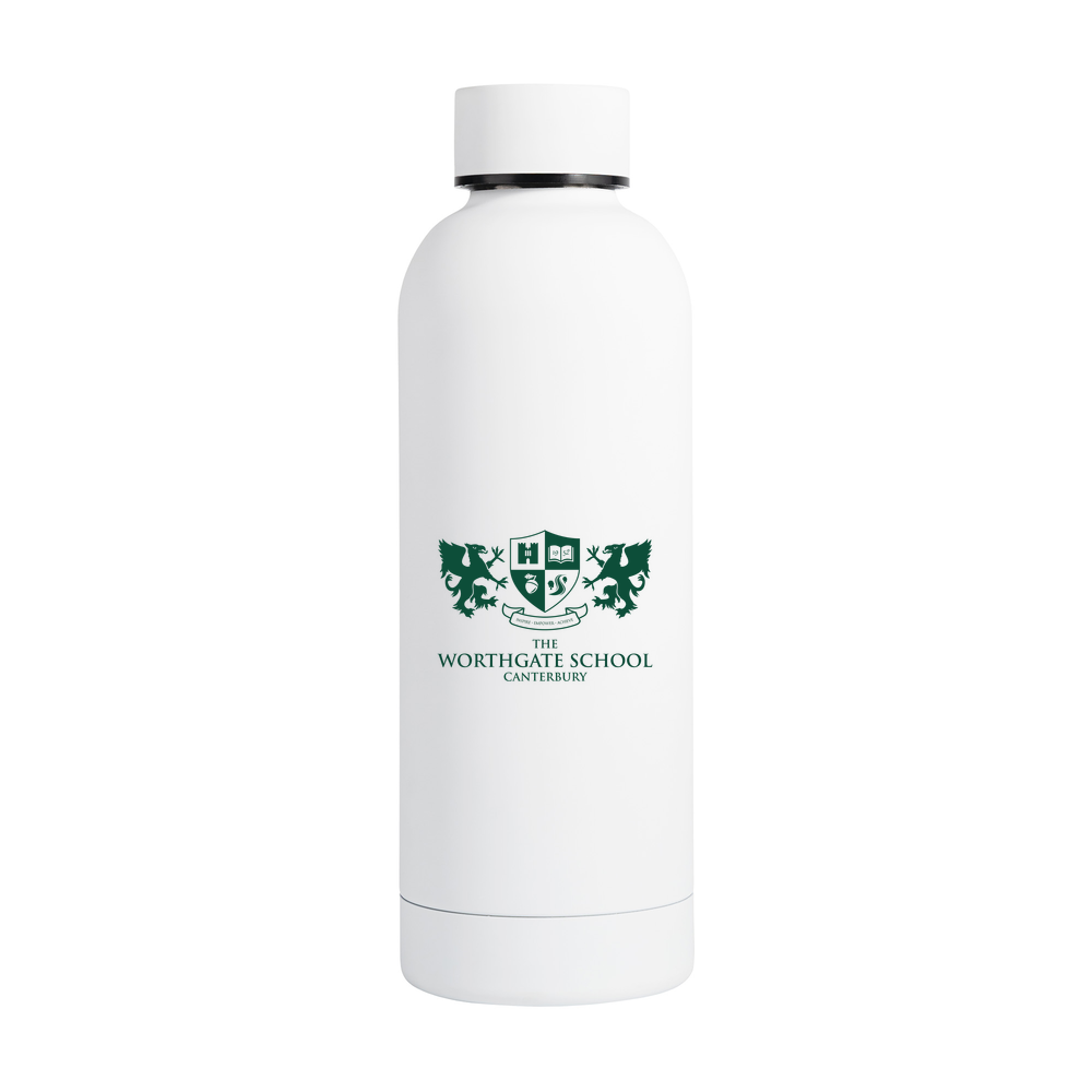 Soft Touch Double Walled Metal Bottle - 500ml
