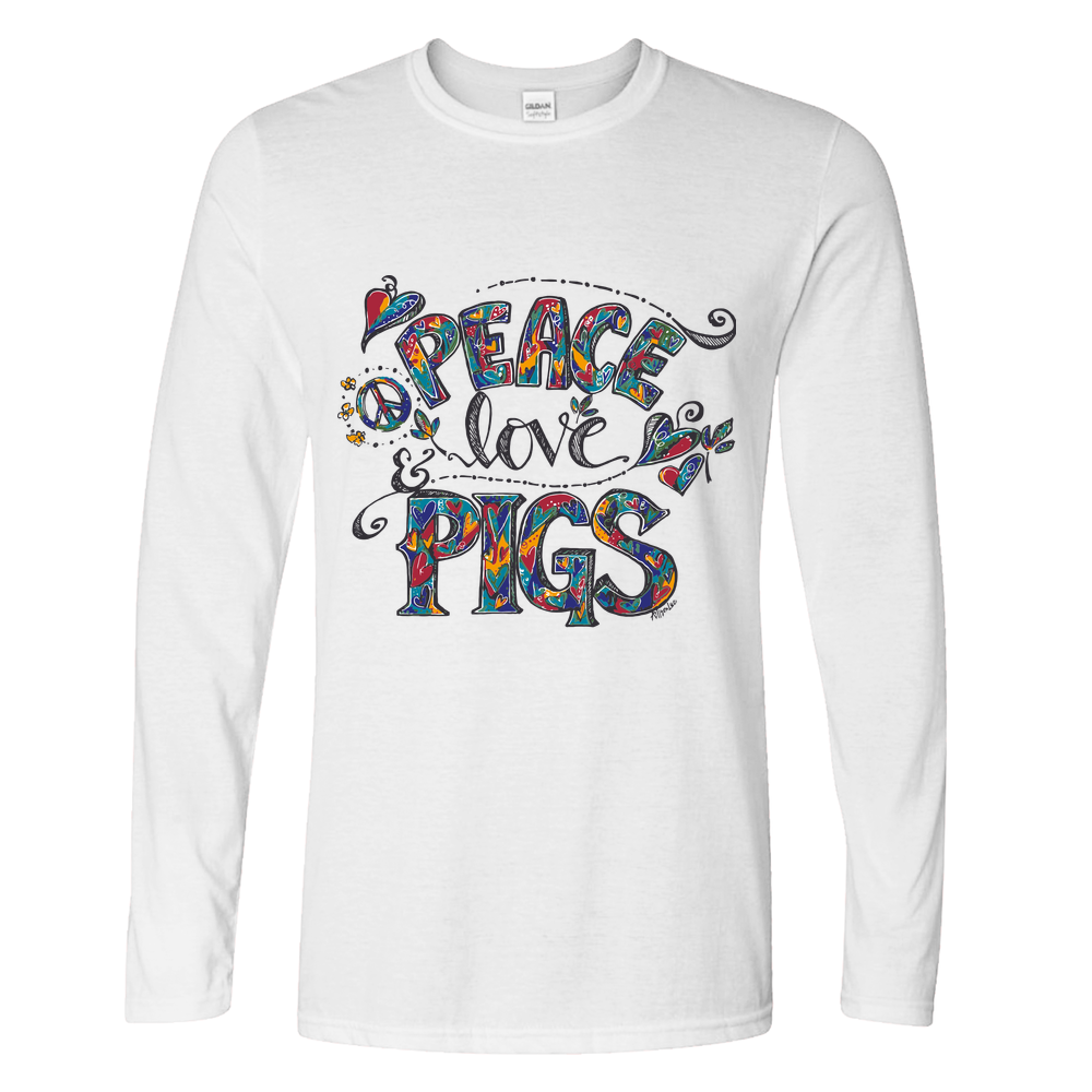 Arthur's Acres Long Sleeved T-Shirt - White