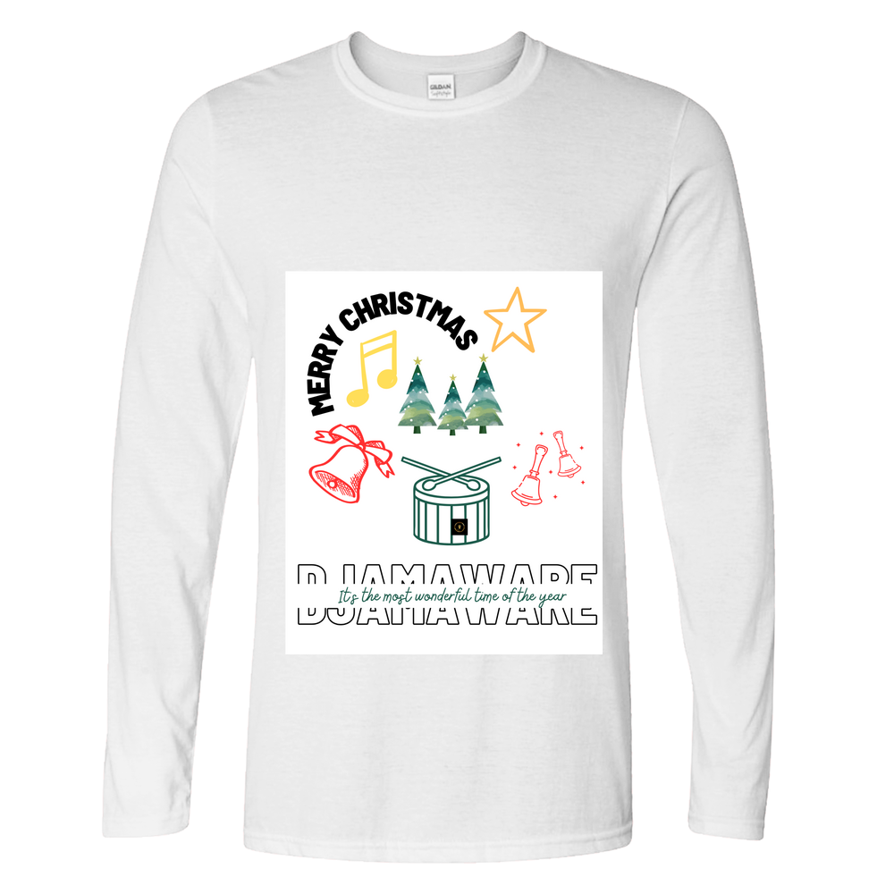 Djamaware Xmas Long Sleeved T-Shirt - White