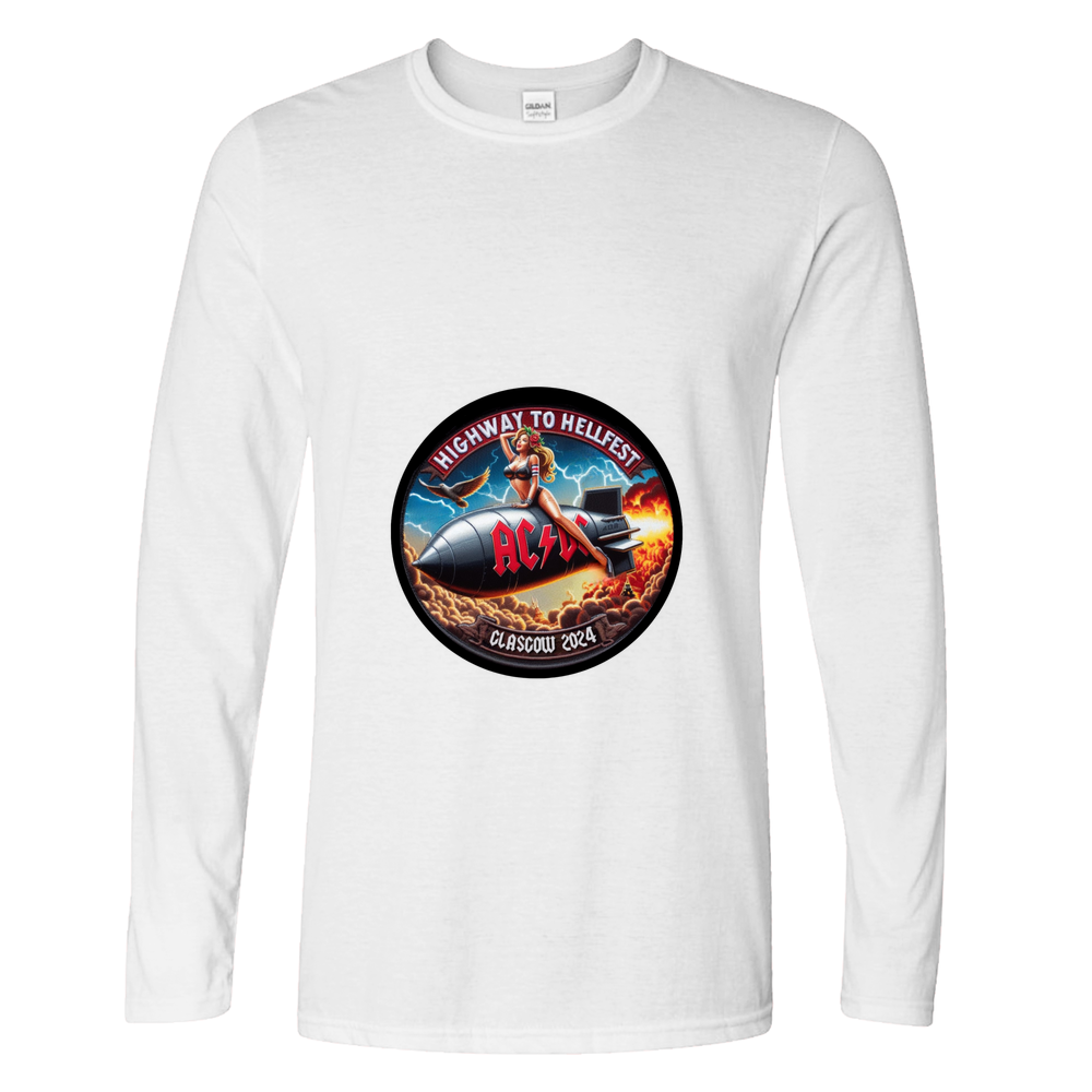 Long Sleeved T-Shirt - White