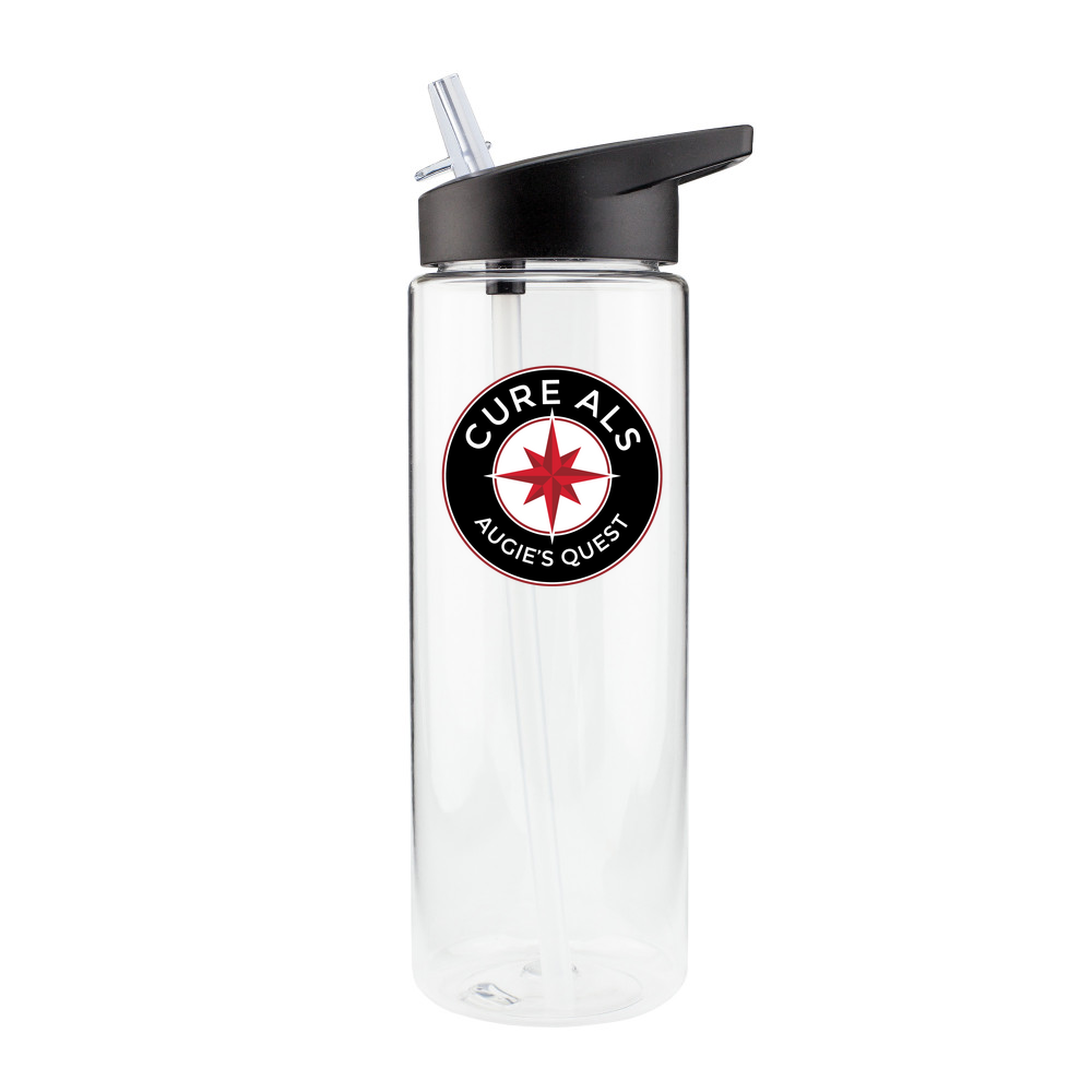 Water Bottle with Straw - 26oz