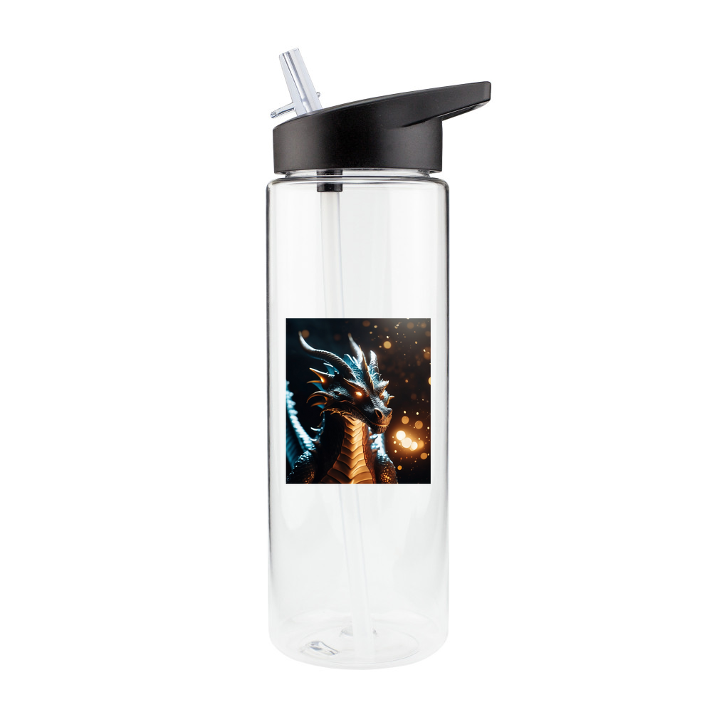 MY DRAGON FRIEND - Clear Sports Bottle - 750ml