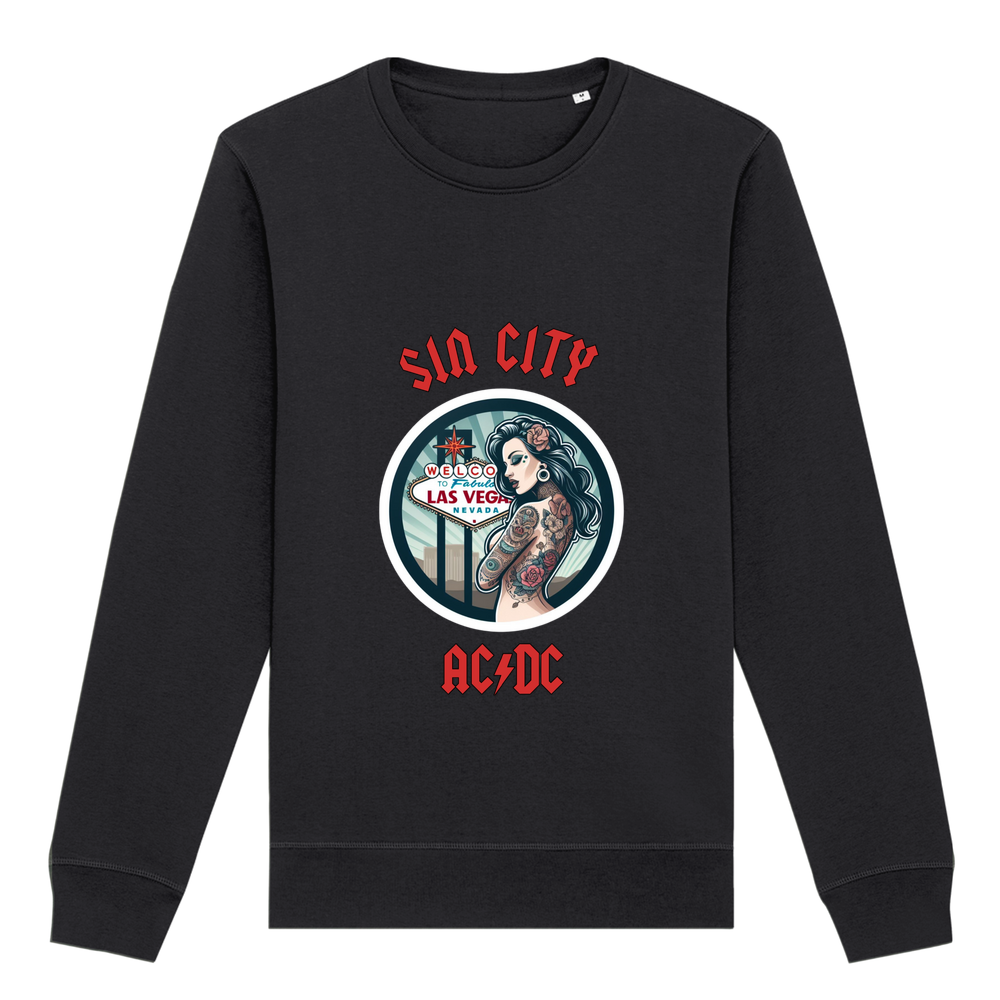 Round Neck Crew Sweatshirt