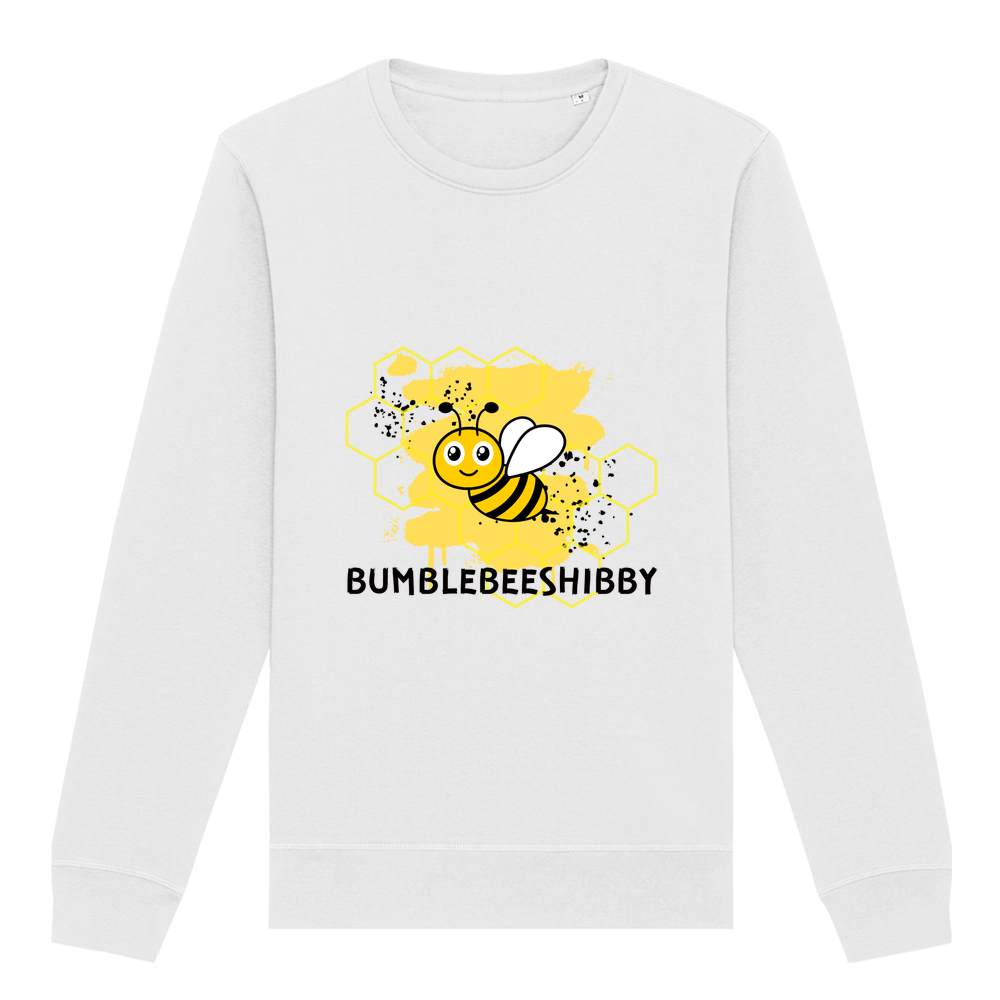 Round Neck Crew Sweatshirt (Black Writing)