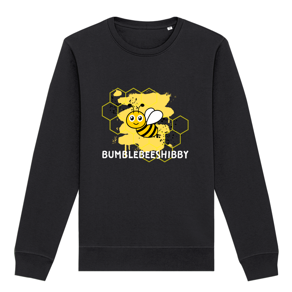 Round Neck Crew Sweatshirt (White Writing)