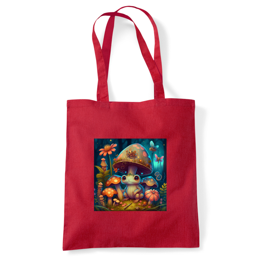 Magic frog Coloured Cotton Tote Bag