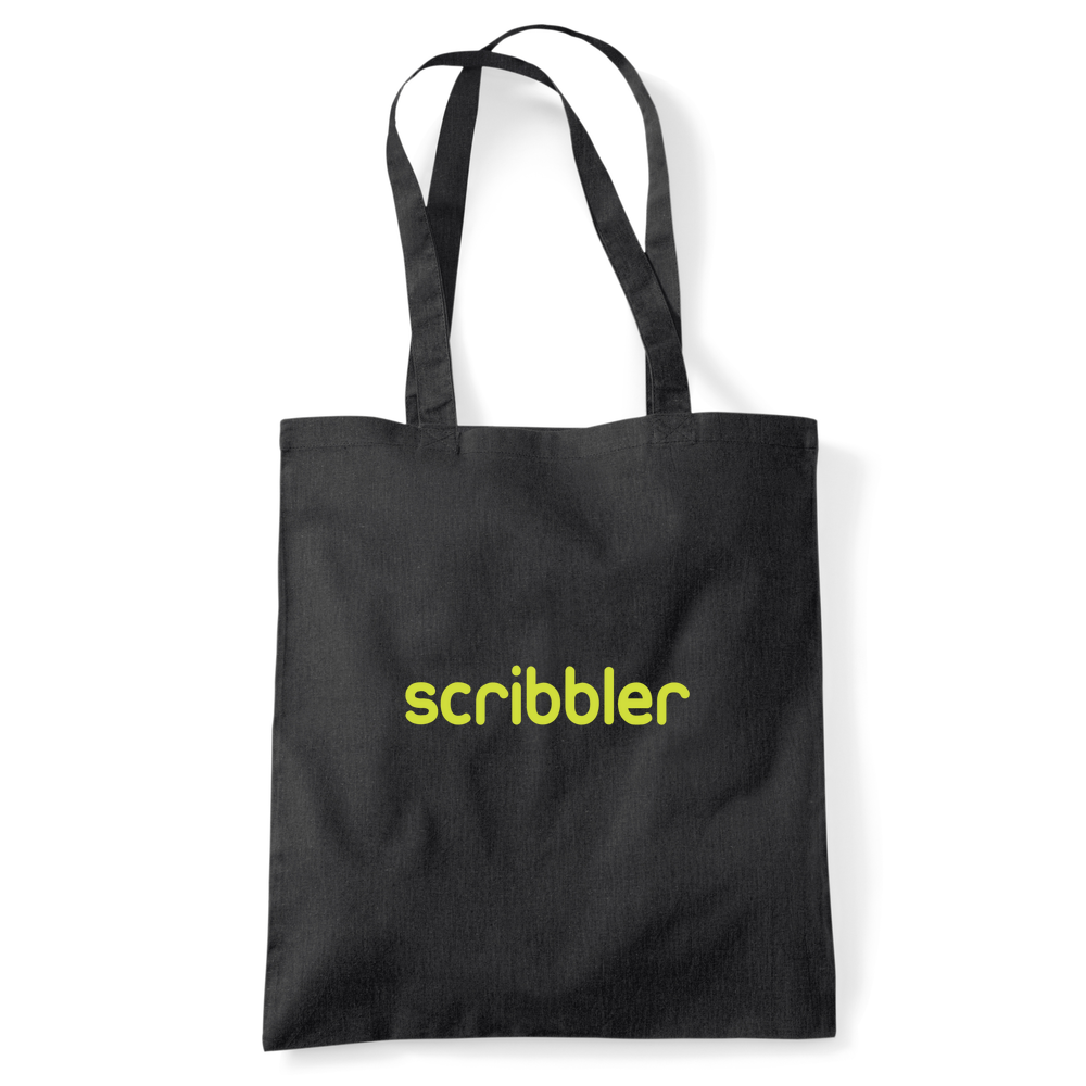 Personalised Scribbler Cotton Tote Bag
