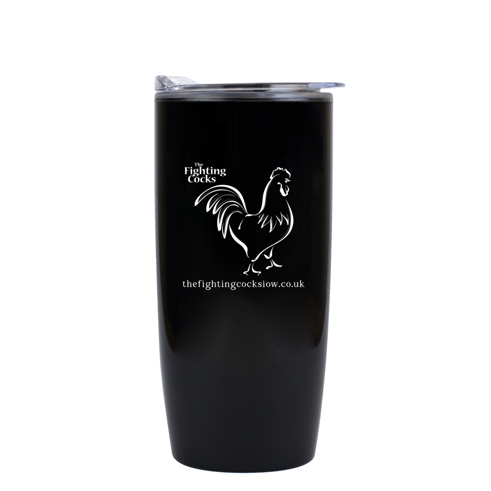 The Fighting Cocks Double Walled Drinks Tumbler - 530ml