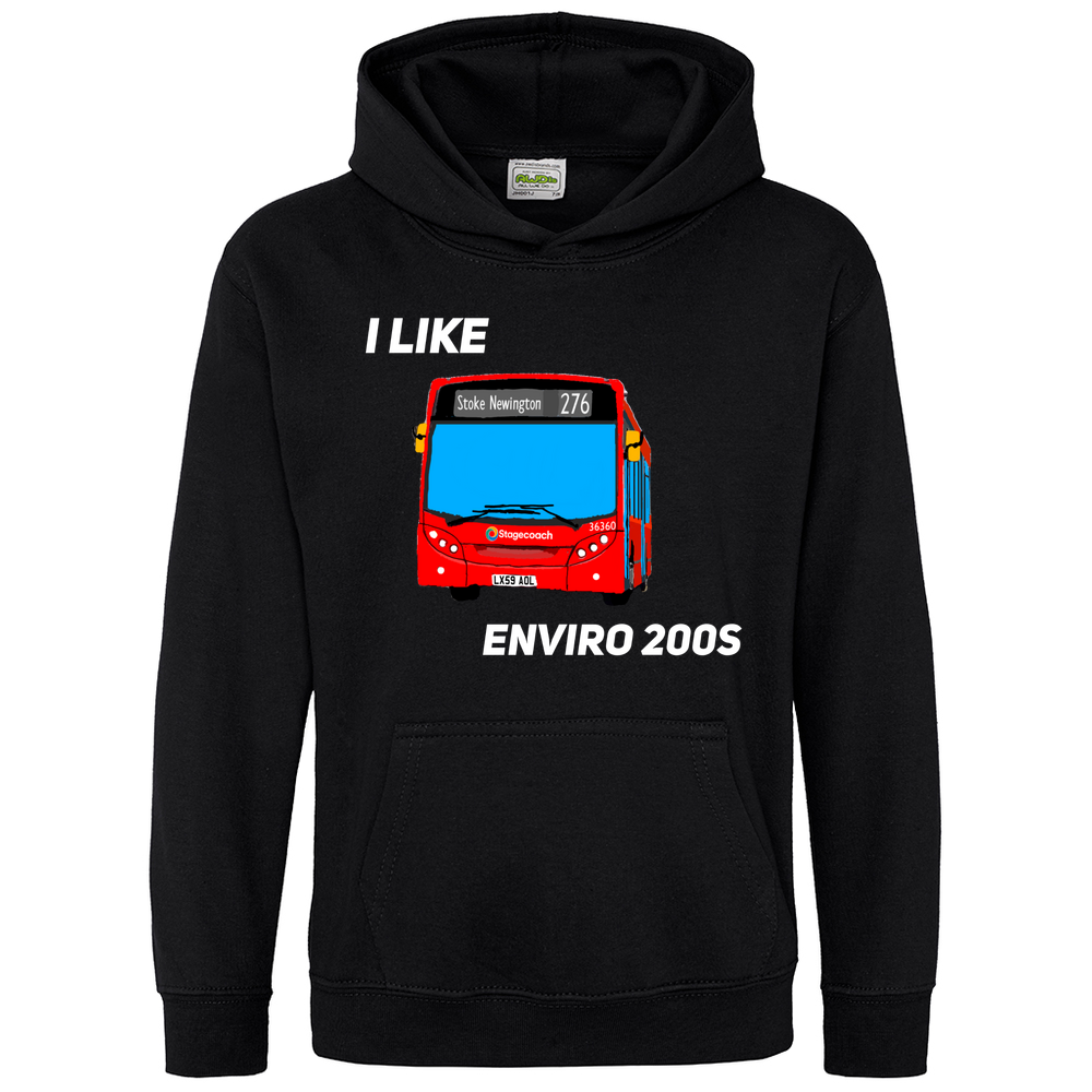 I Like Enviro 200s Kids Hoodie