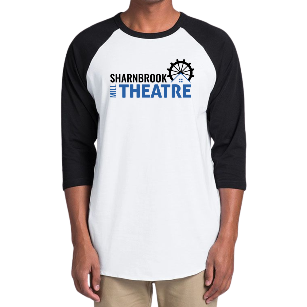 Raglan 3/4 Sleeve Cotton T-Shirt