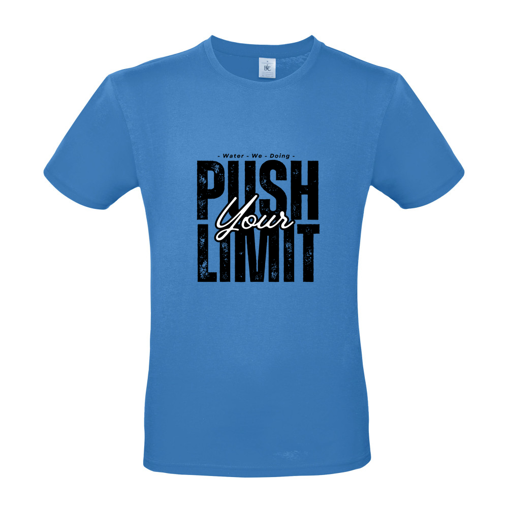 'Push Your Limit' short sleeved T shirt