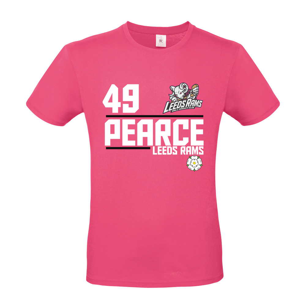 2025 Pearce 49 Pink Short Sleeved T-Shirt