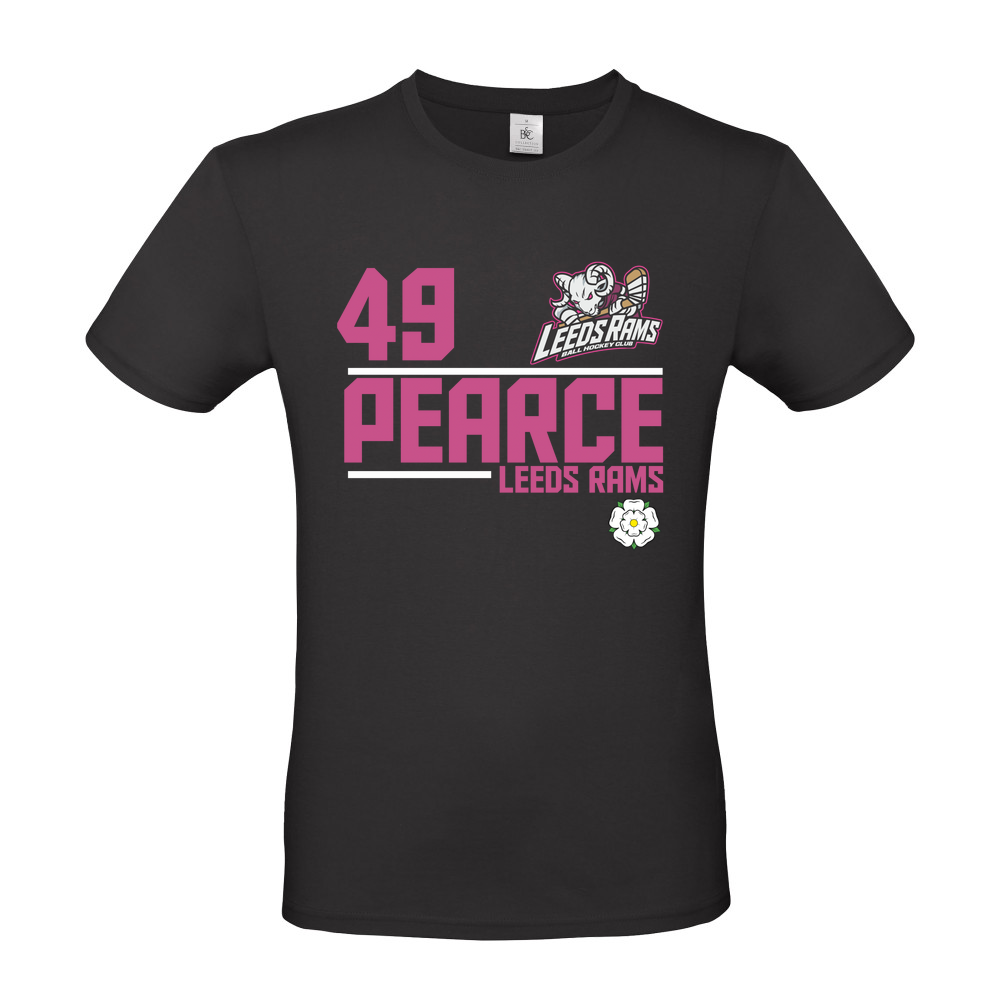 2025 Pearce Black Short Sleeved T-Shirt