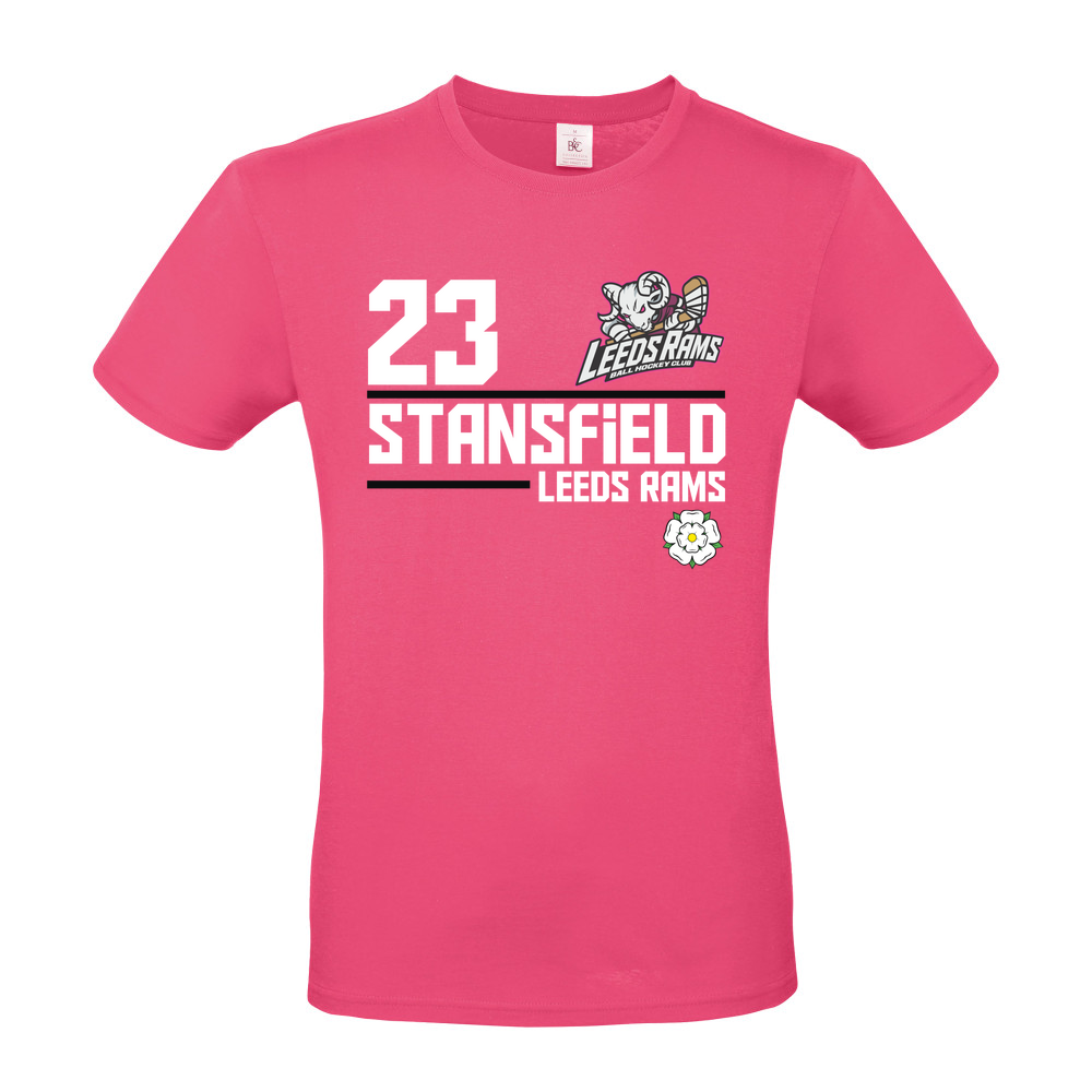 2025 Stansfield Pink Short Sleeved T-Shirt