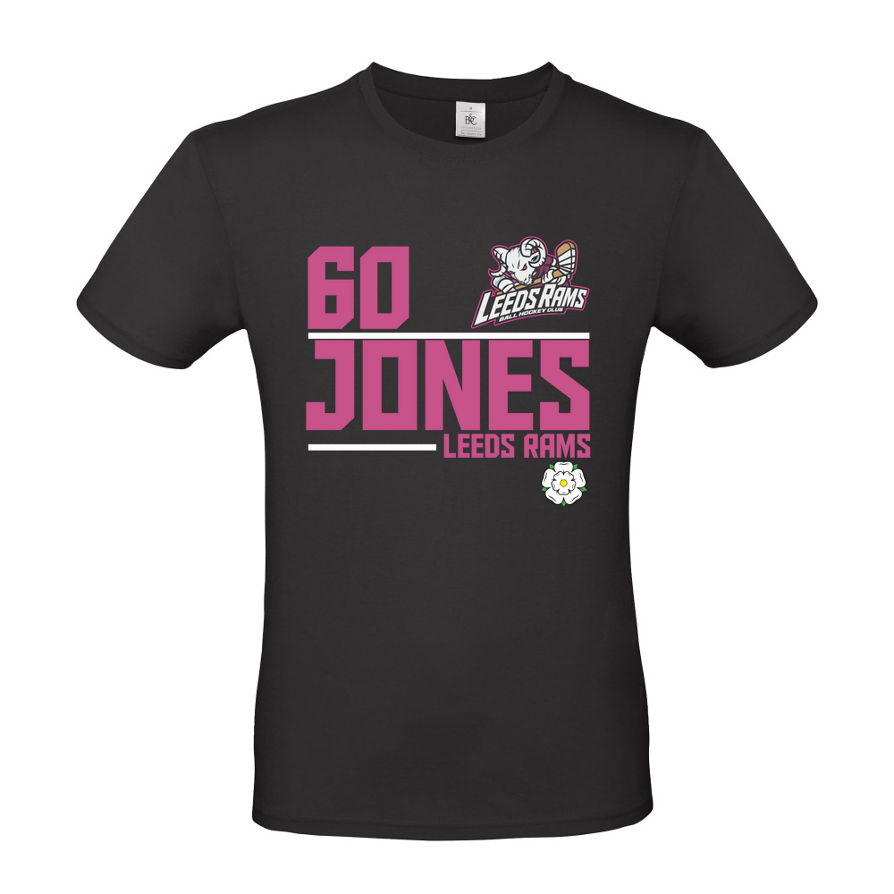 2025 Jones Black Short Sleeved T-Shirt