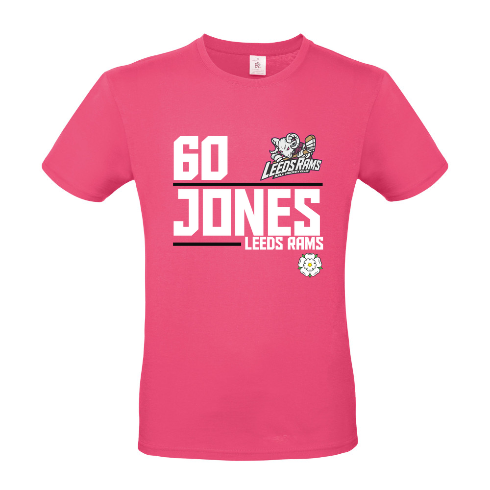 2025 Pink Jones Short Sleeved T-Shirt