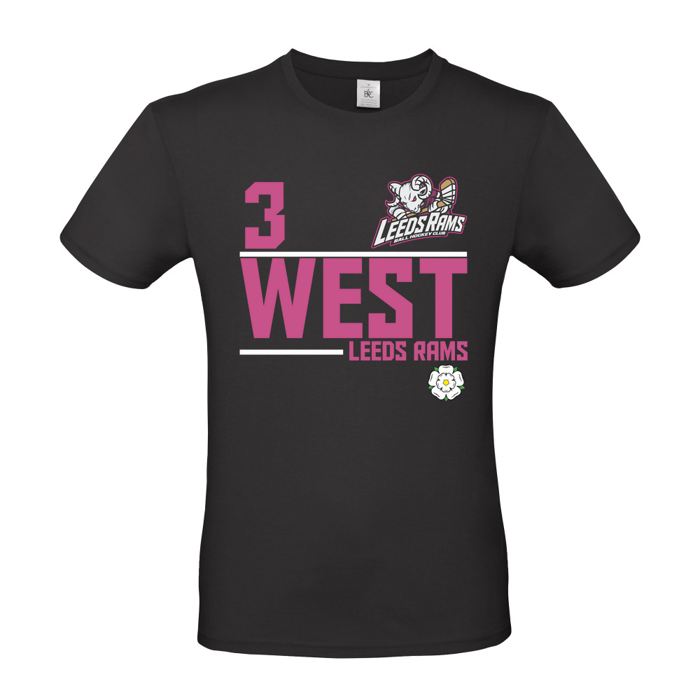 2025 West Black Short Sleeved T-Shirt