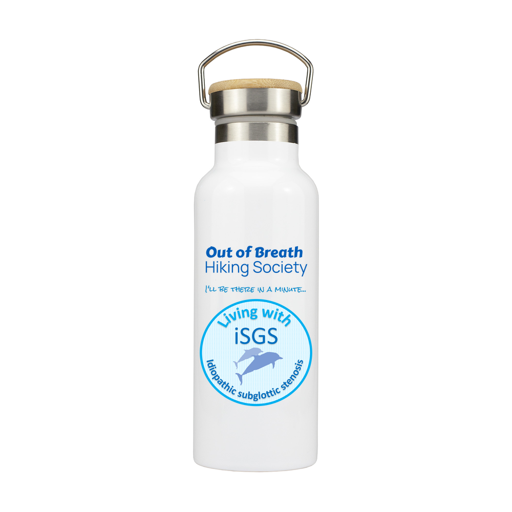 Stainless Steel Bottle with Bamboo Lid - 500ml