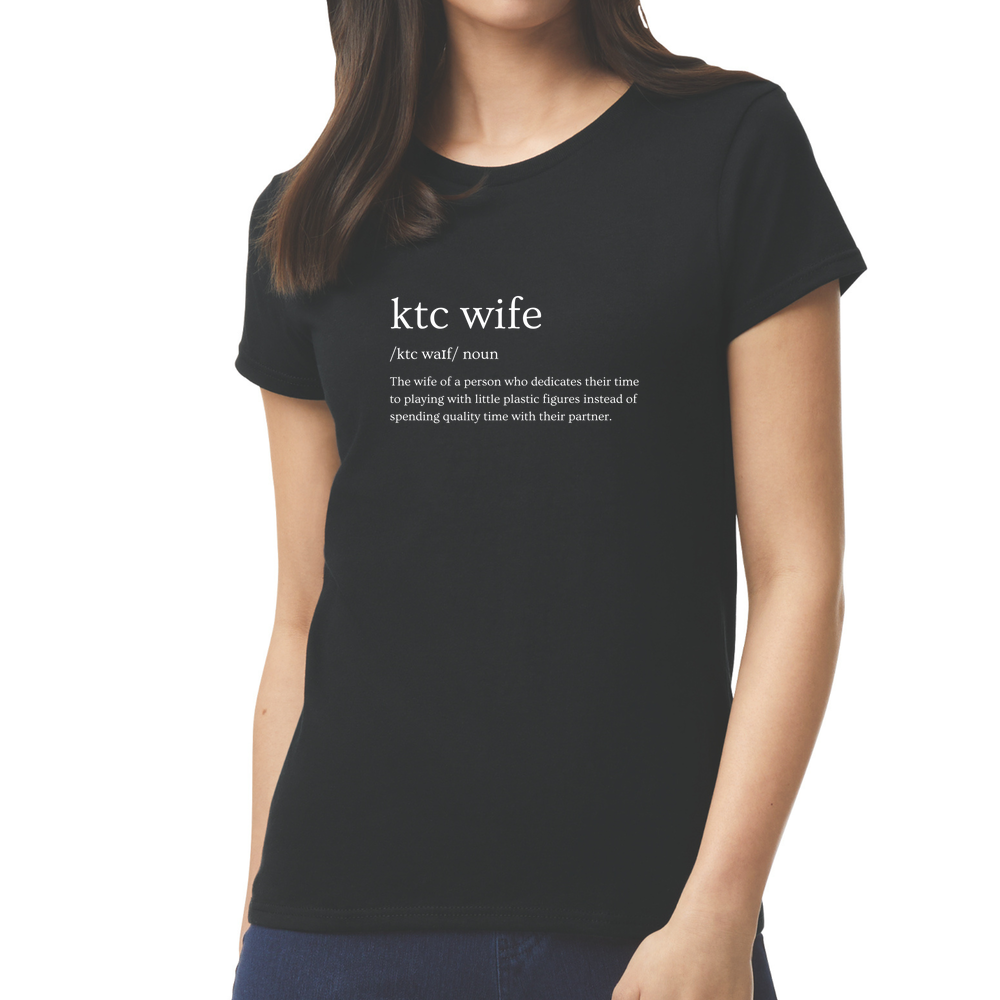 Women's Cotton Midweight T-Shirt - ktc wife
