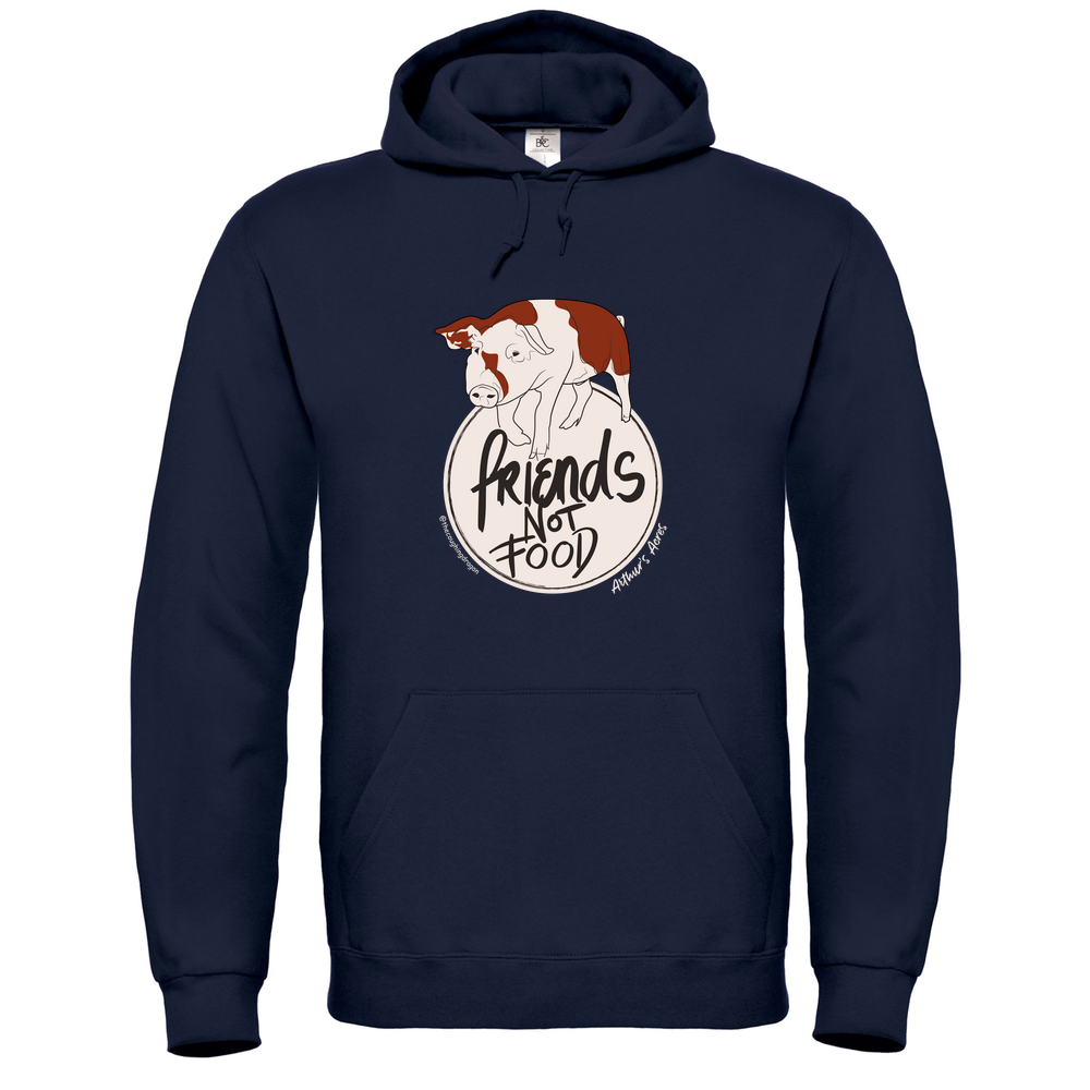 Arthur's Acres Friends Not Food Unisex Pullover Hoodie