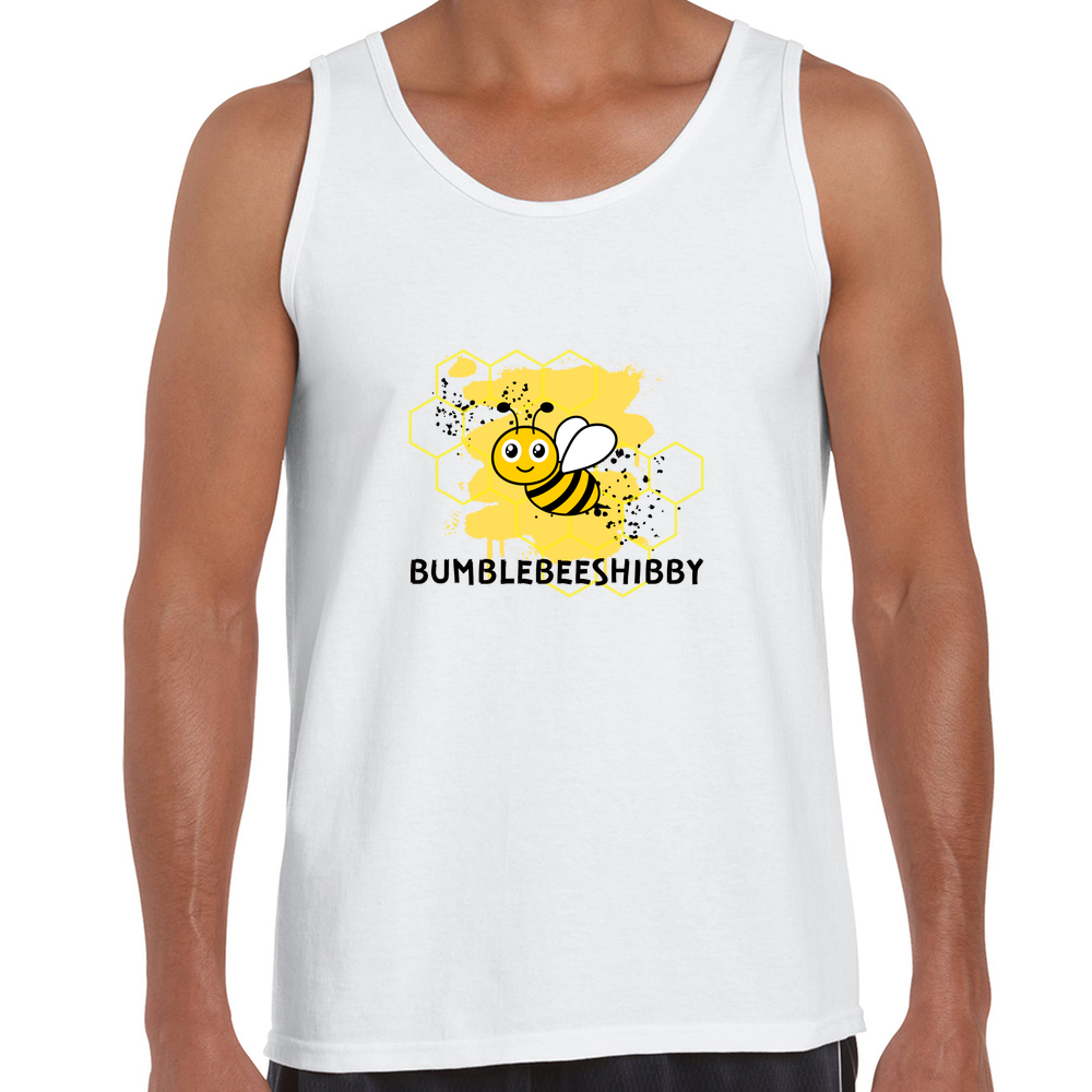 Men's Tank Top (Black Writing)