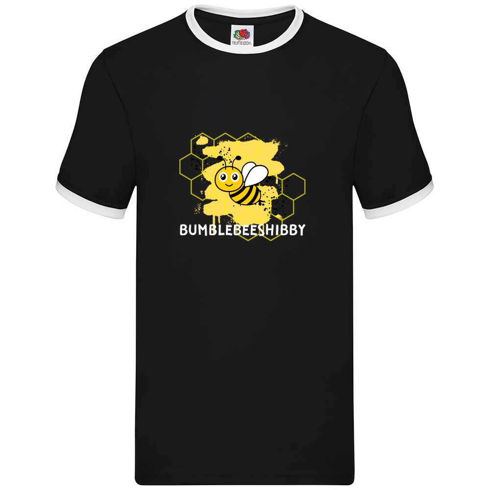 Two-Coloured T-Shirt (White Writing)