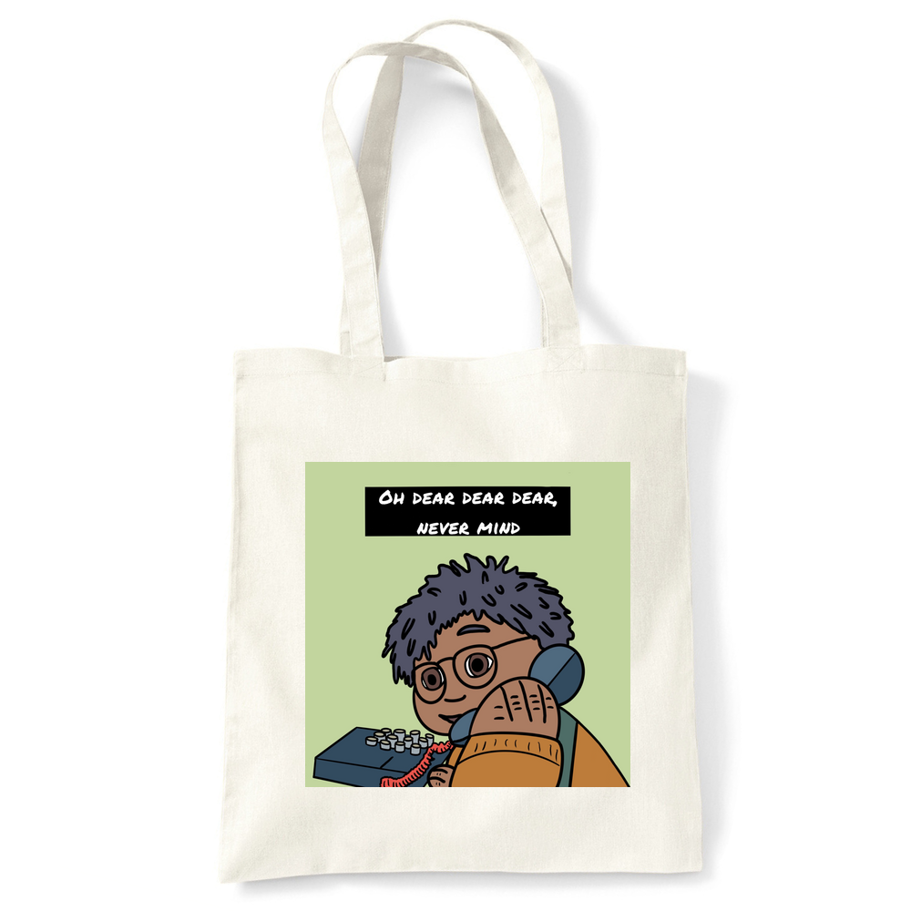 Tom Oh Dear Oh Dear Cotton Tote Bag