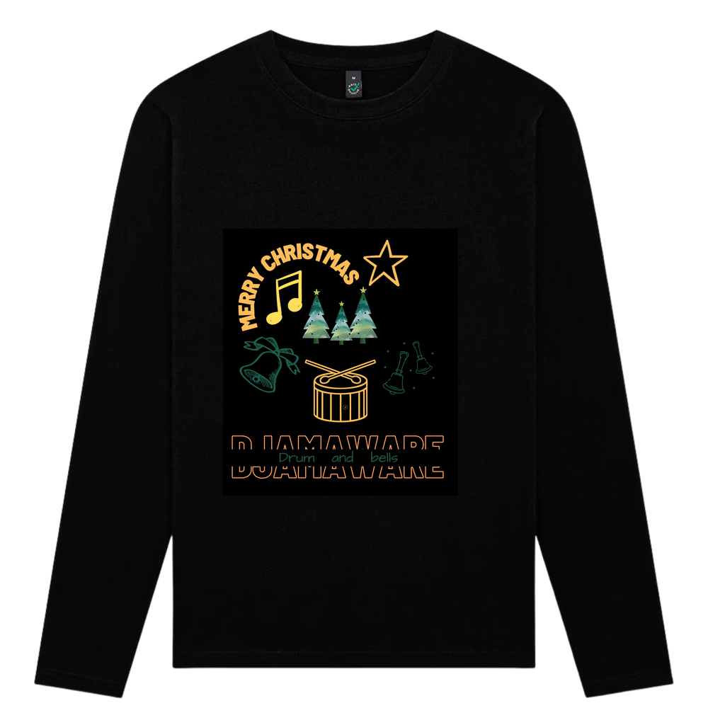 Djamaware X mas Fitted Long Sleeved T-Shirt