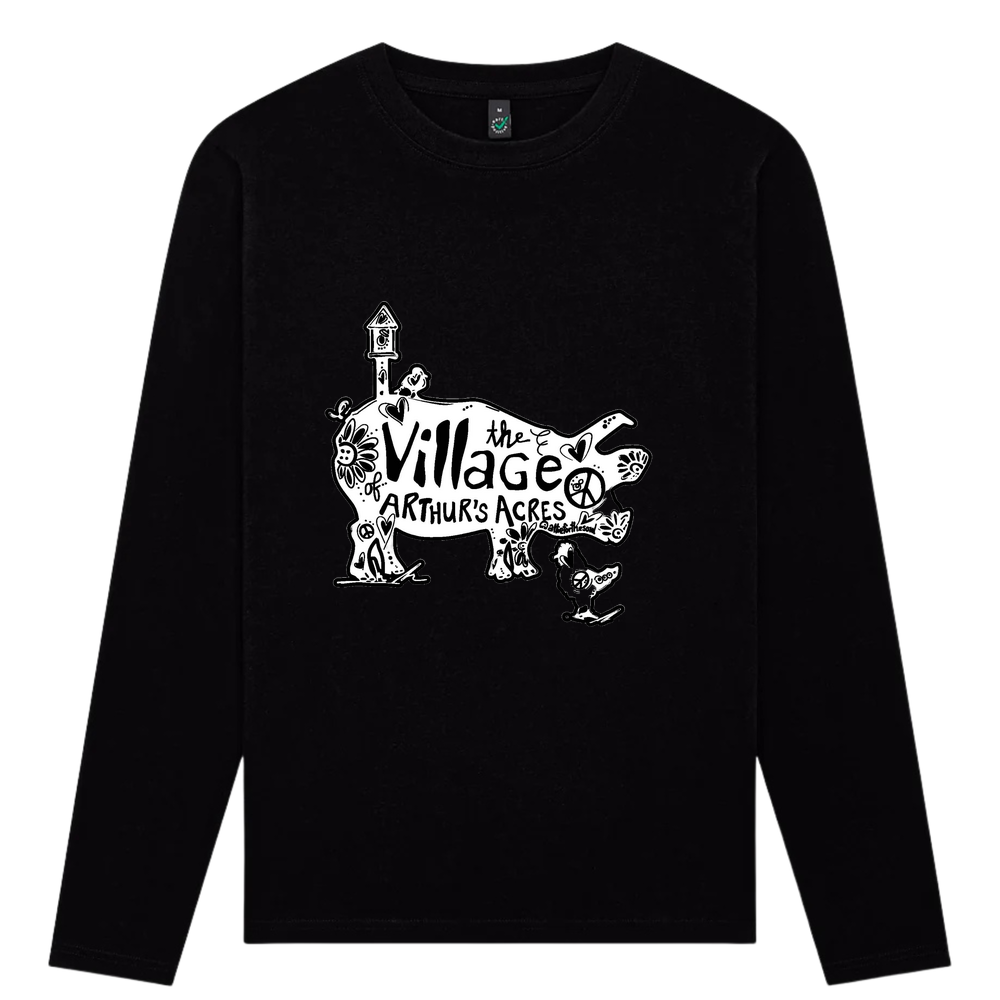 Arthur's Acres Fitted Long Sleeved T-Shirt