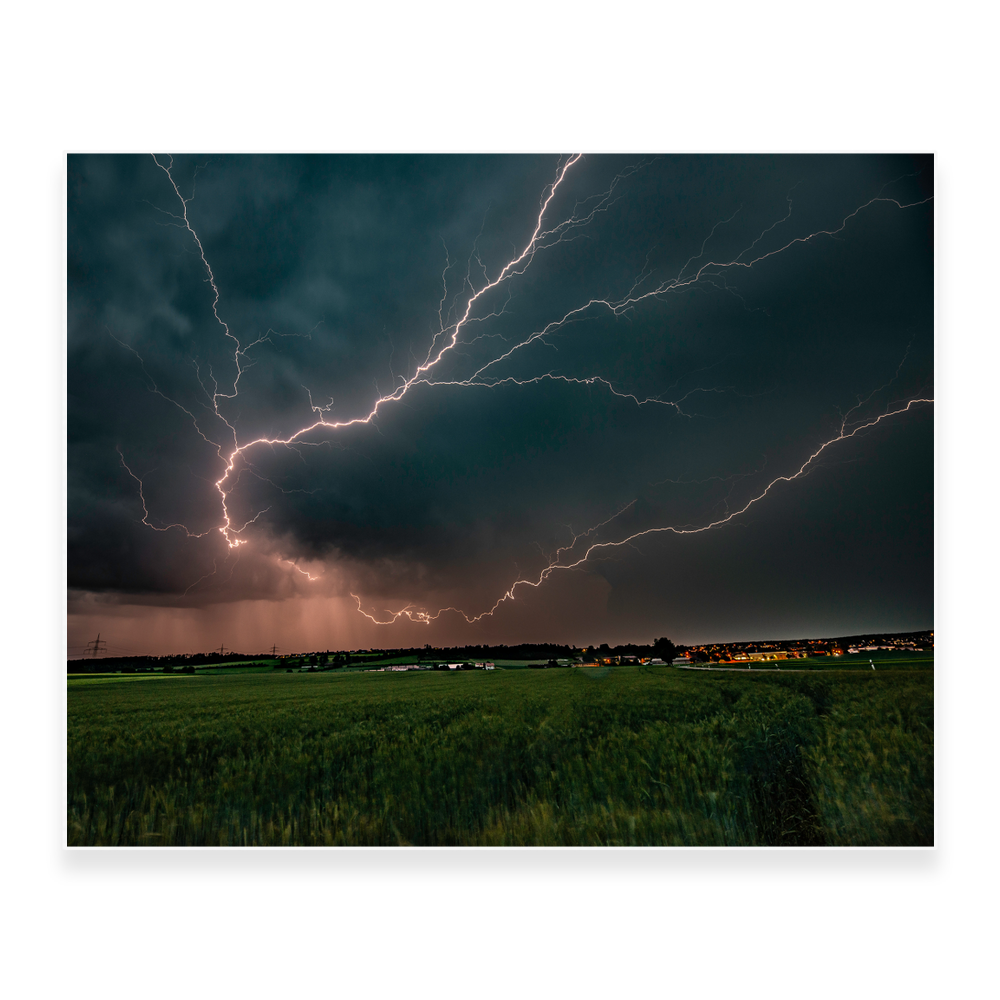 Satin Stretched Canvas - 5:4 Landscape