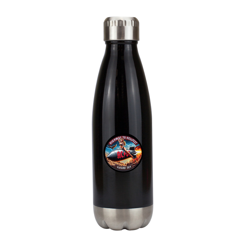 Vacuum Flask with Silver Trim - 500ml