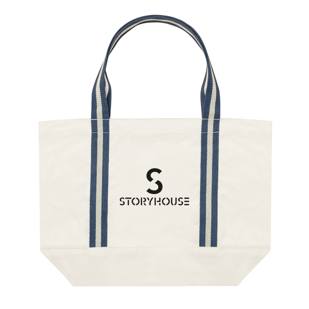 'Storyhouse' - Organic Cotton Boat Bag