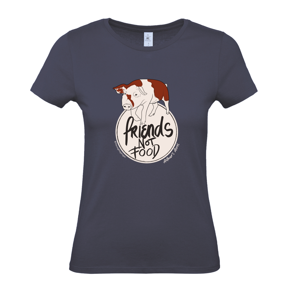 Arthur's Acres Ladies Fitted T-Shirt