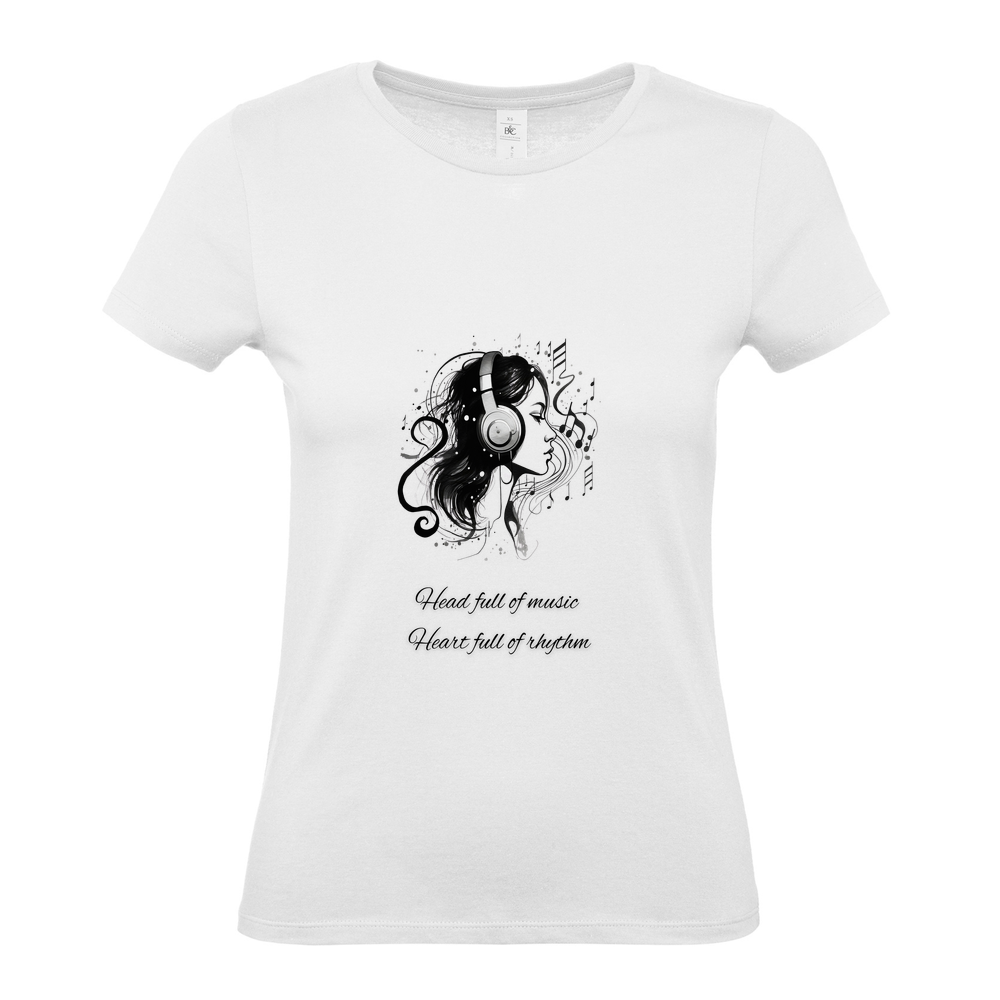 Ladies Fitted T-Shirt - White