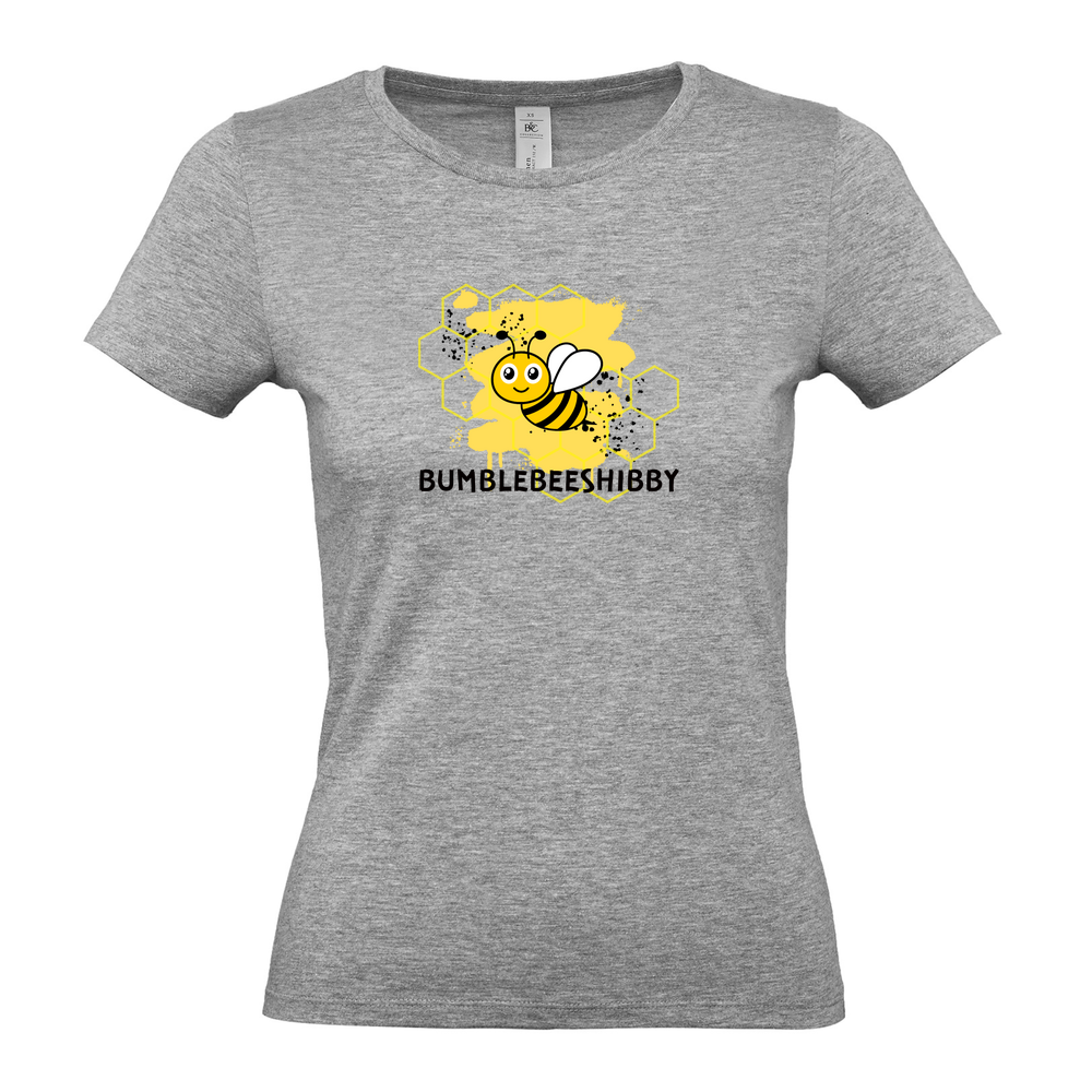Ladies Fitted T-Shirt (Black Writing)