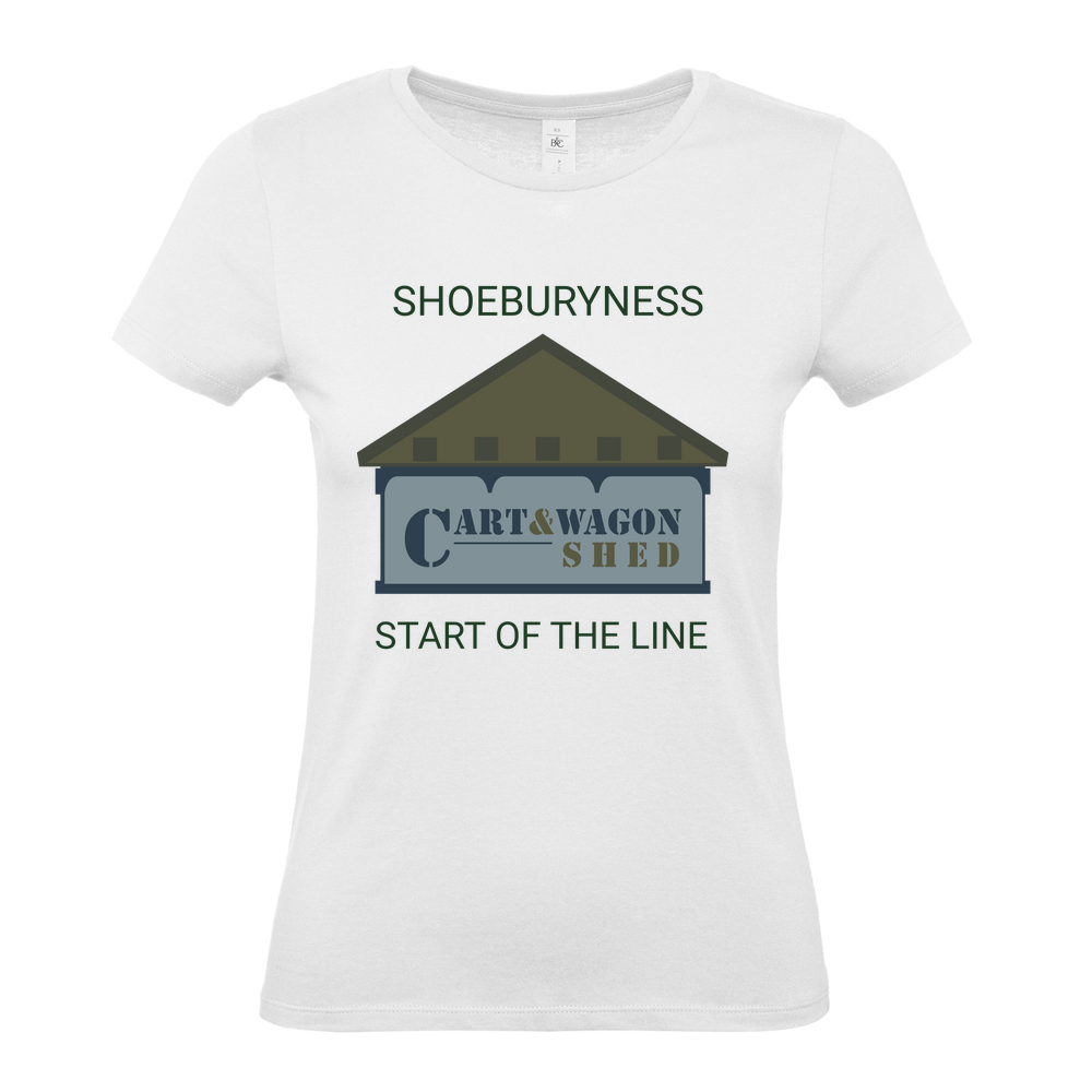 Ladies Fitted T-Shirt - White