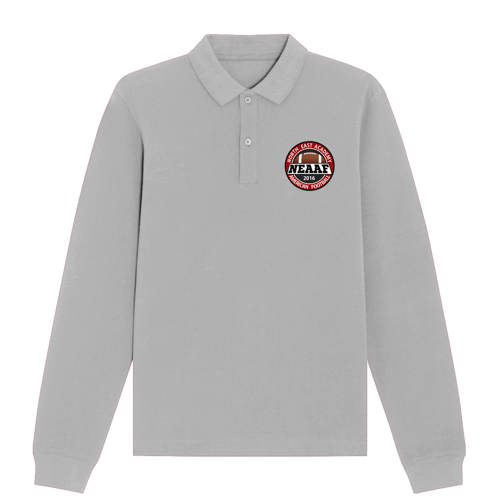 Long Sleeved Organic Cotton Polo Shirt