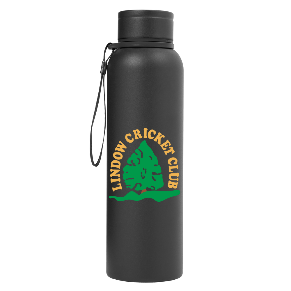 Large Metal Bottle with Lanyard