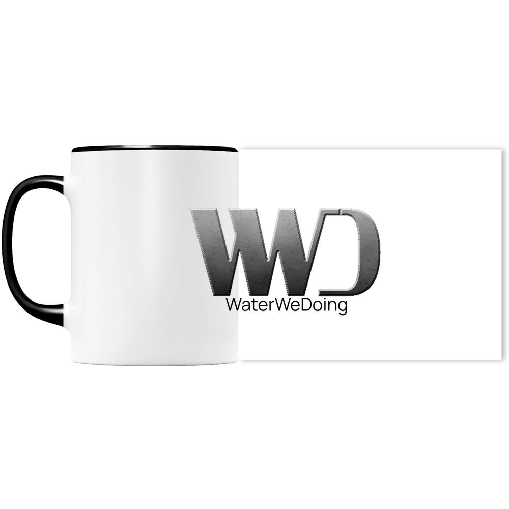 Swim Coaches Two-Tone Mug: Fuel Your Poolside Inspiration in Style!
