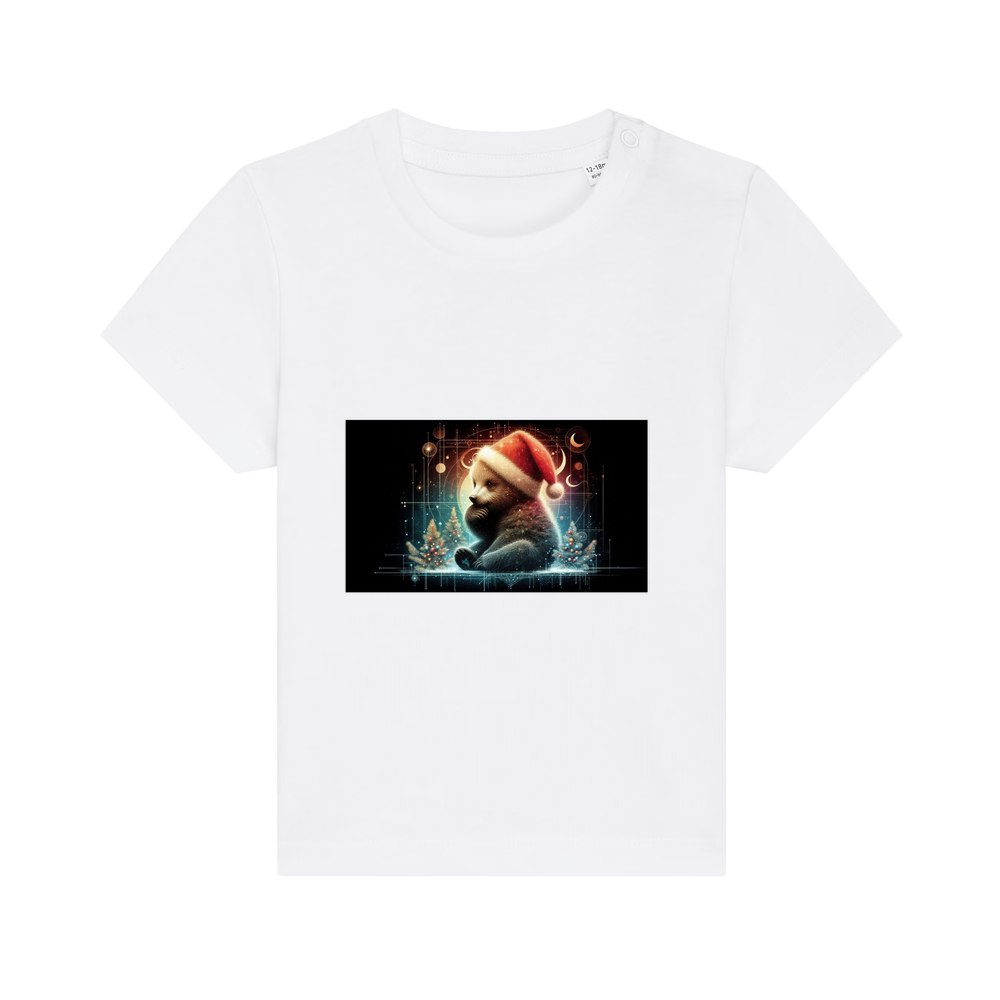 Personalised baby bear Christmas   Baby/Toddler T-Shirt
