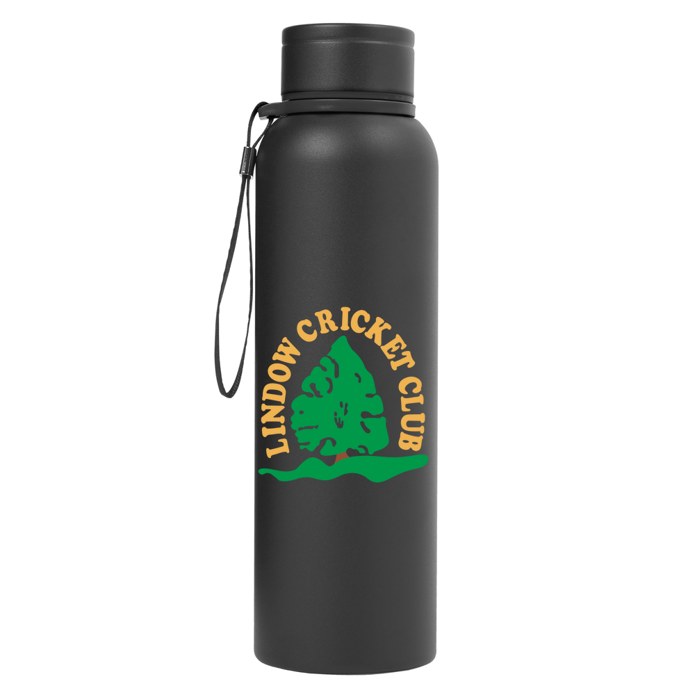 Large Metal Bottle with Lanyard