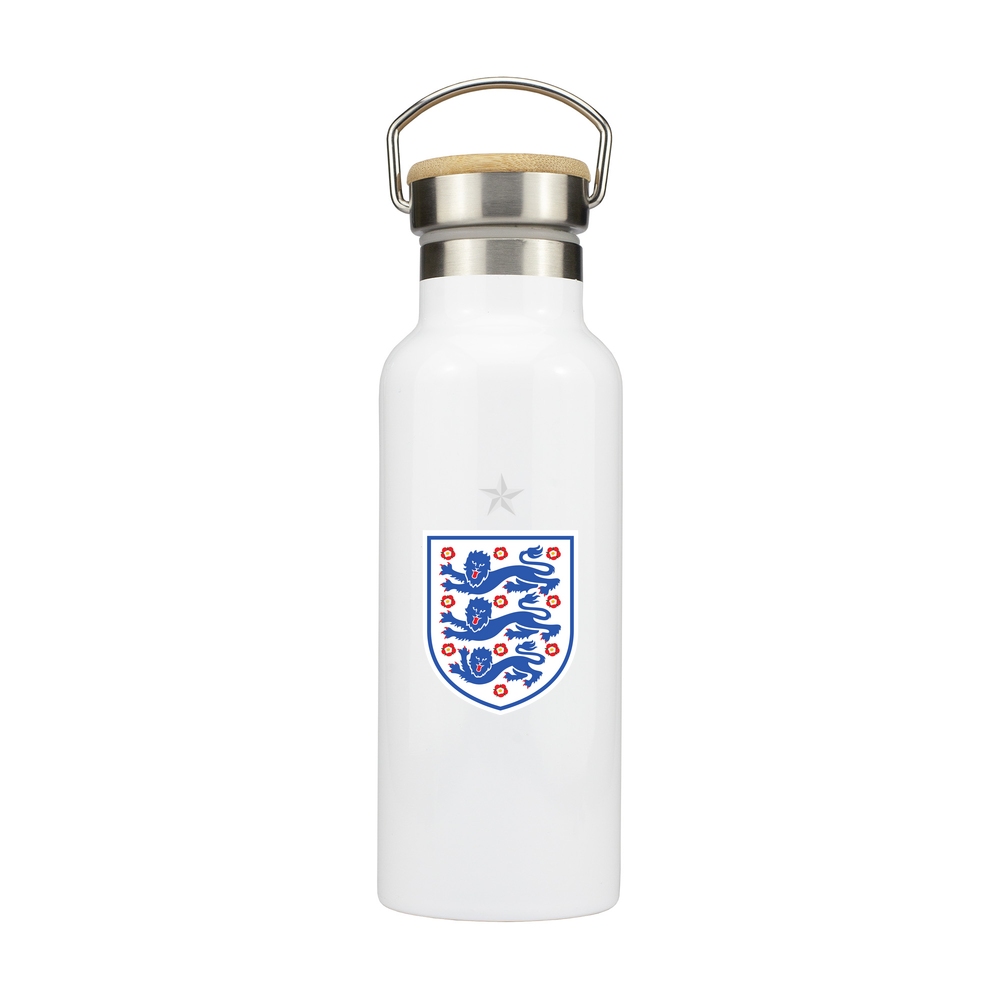 Stainless Steel Bottle with Bamboo Lid