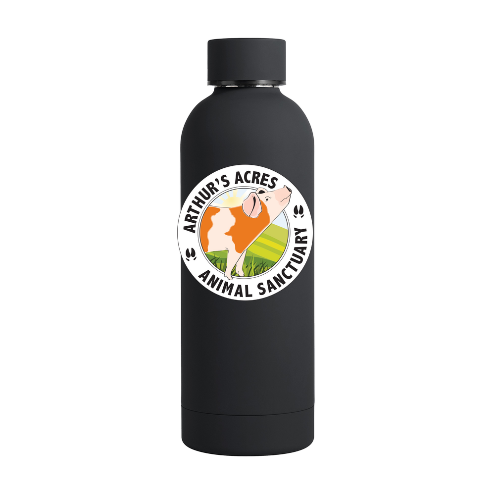 Arthur's Acres Animal Sanctuary Soft Touch Double Walled Drinks Bottle