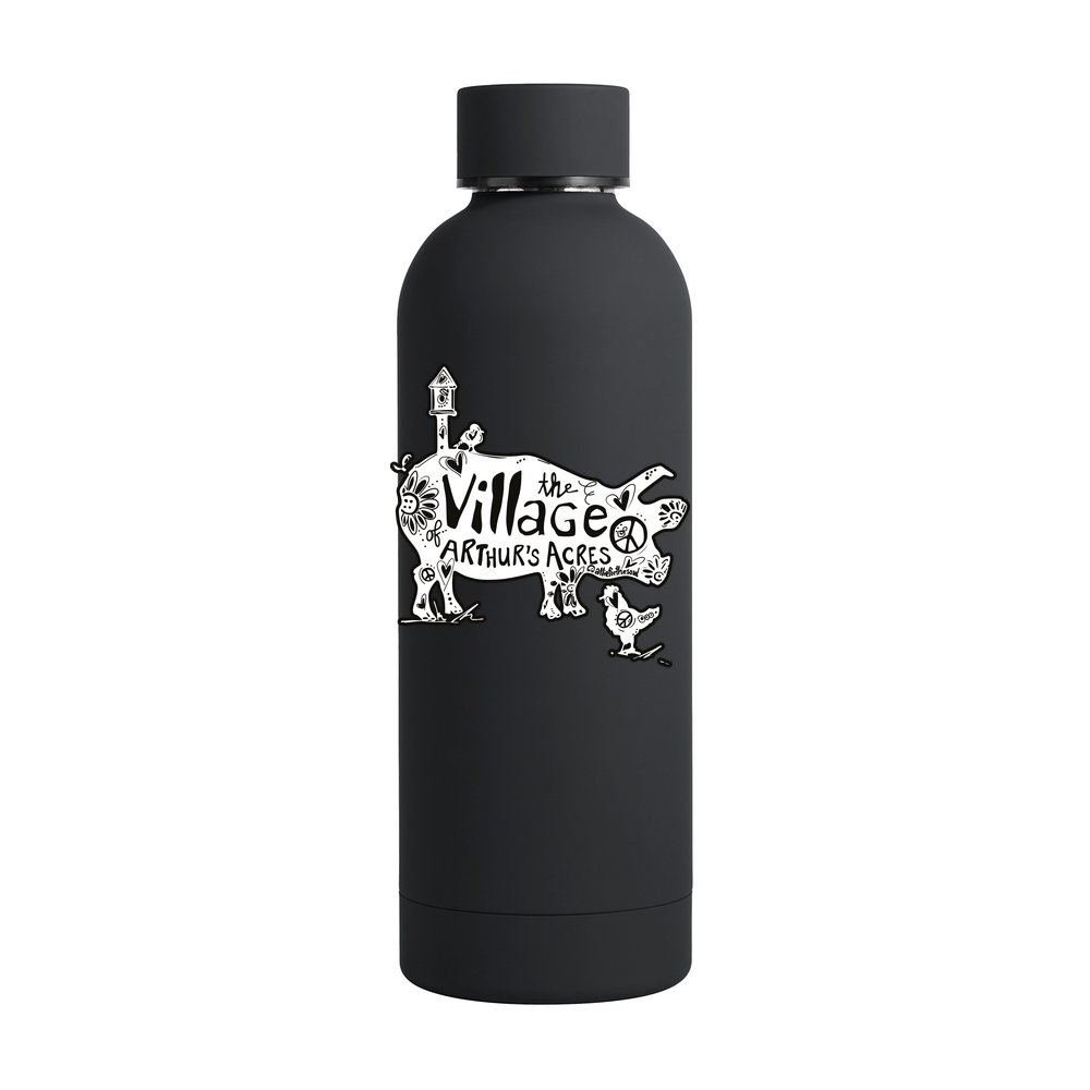 Arthur's Acres Village Soft Touch Double Walled Drinks Bottle