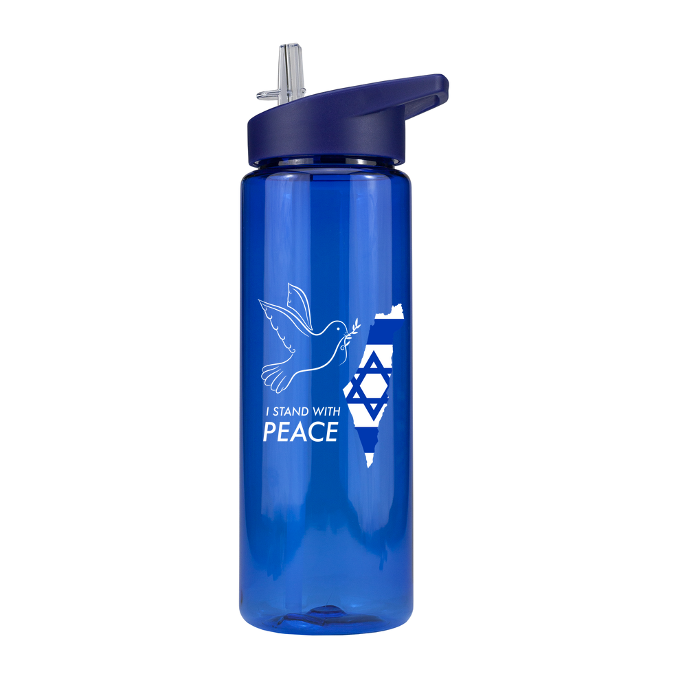 I Stand With Peace Coloured Bottle