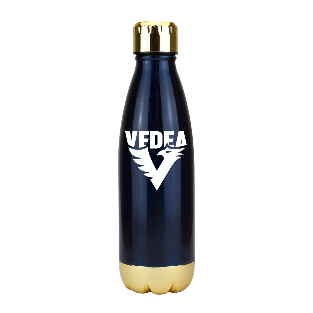 Vacuum Flask - Gold Trim