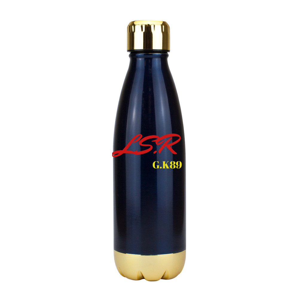 Vacuum Flask - Gold Trim
